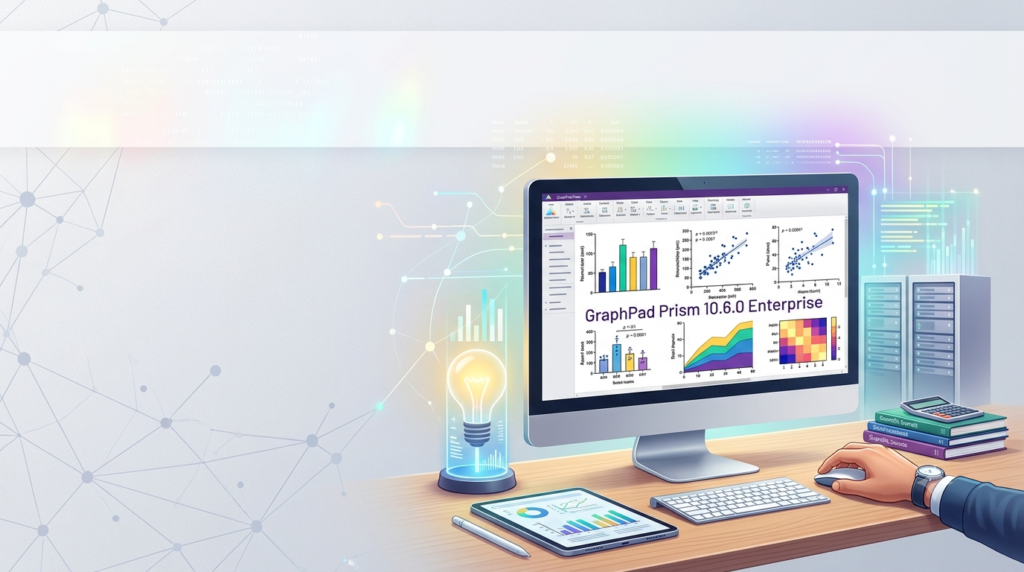 GraphPad Prism 10.6 Enterprise (Data Viz & Stats)