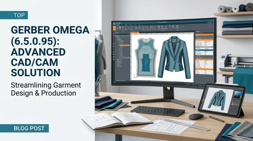 Gerber Omega 6.5.0.95 (Advanced CAD/CAM for Garment Design)