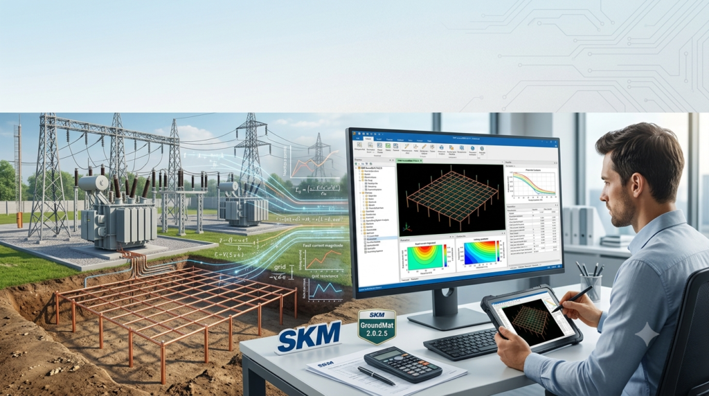 SKM GroundMat 2.0.2.5 (Advanced Grounding Design Software)