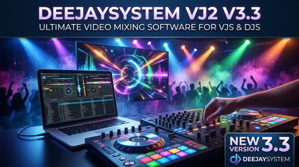 Deejaysystem VJ2 V3.3 Review (Live Video Mixing Software)