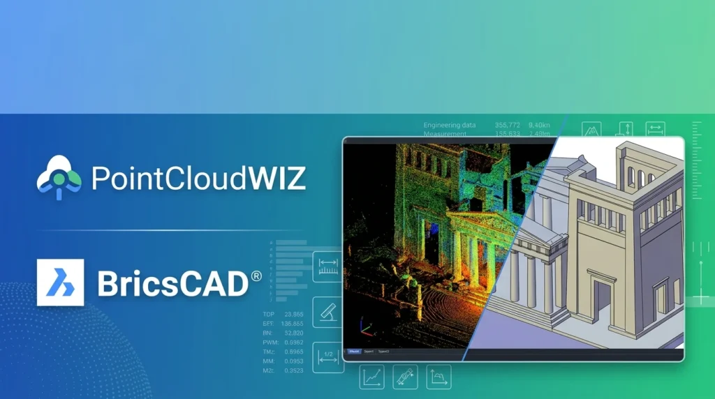 PointCloudWIZ for BricsCAD 2026.2.0 (Smart Pattern-Making 3D)