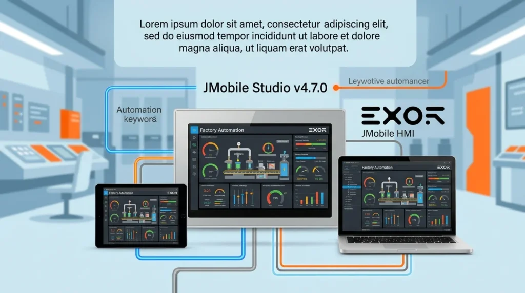 EXOR JMobile Studio v4.7.0 (HMI Software Guide)