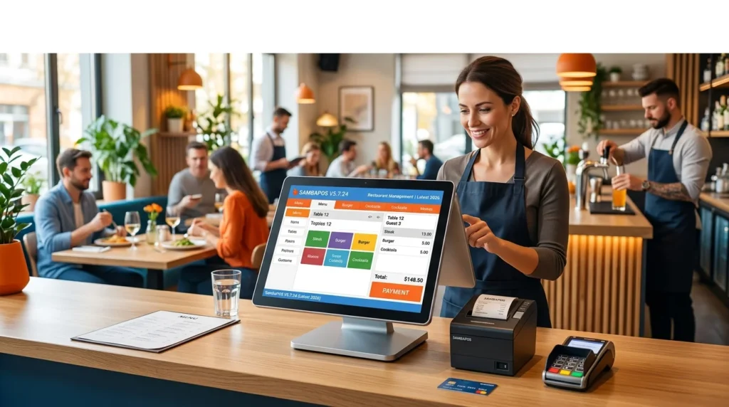 SambaPOS V5.7.24 (Smart Restaurant POS + 3D Design 2026)