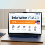 SolarWriter V3.8.7.0 (E-Ink Writing + Astrology Guide)