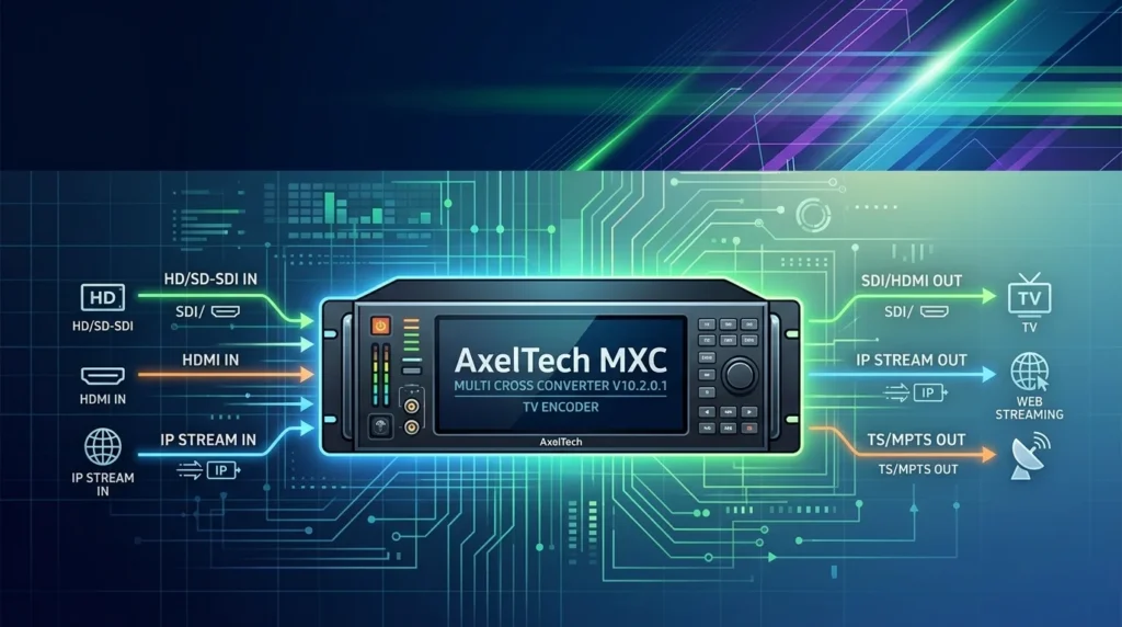 AxelTech MXC V10.2.0.1 (Broadcast Video Software)
