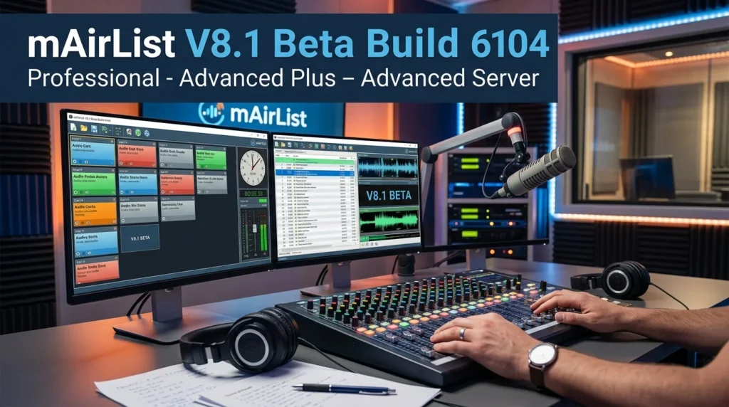 mAirList V8.1 Beta 6104 (Smart Pattern-Making & 3D Design)