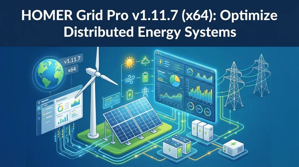 HOMER Grid Pro v1.11.7 x64 (Complete Hybrid Guide 2026)
