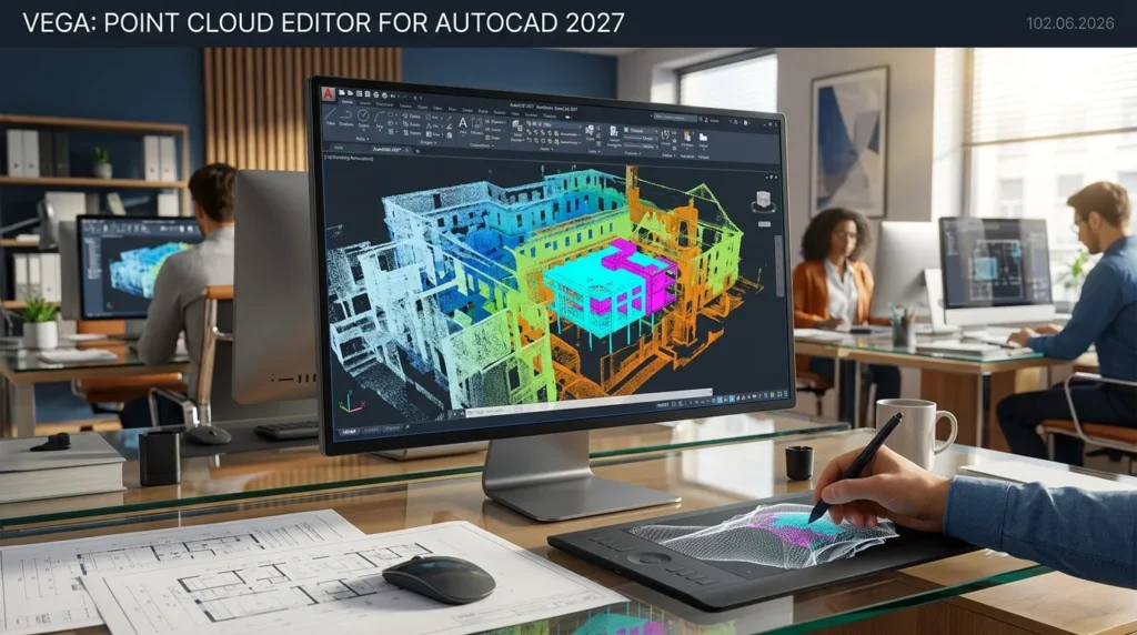 VEGA Point Cloud Editor for AutoCAD 2027 (Smart 3D Designs)
