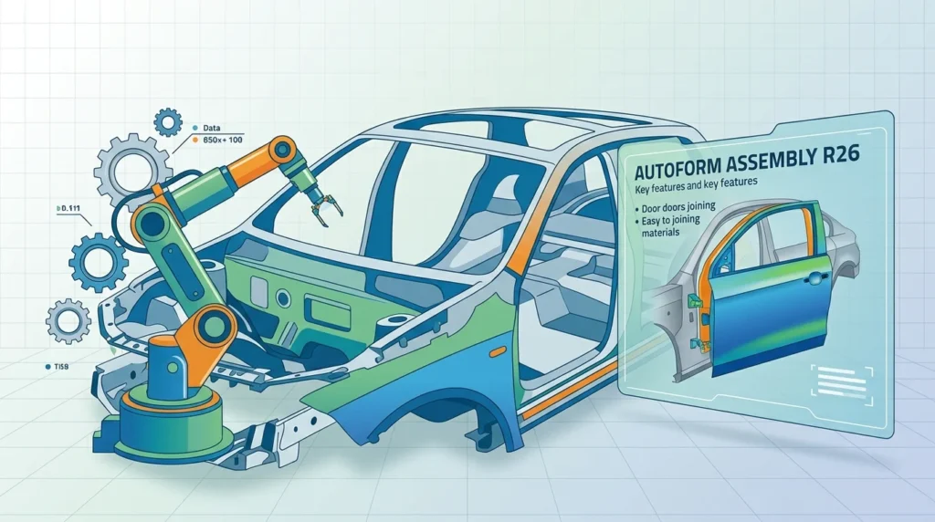 AutoForm Assembly R26 (Smart Pattern-Making & 3D BiW Design)